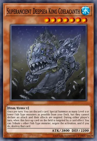 Superancient Deepsea King Coelacanth · EN036