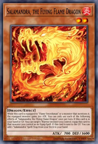 Salamandra, the Flying Flame Dragon · EN002