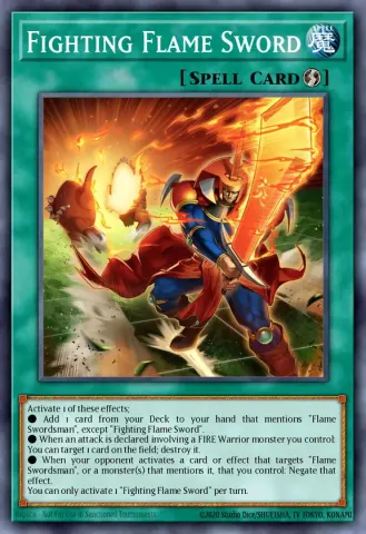Fighting Flame Sword · EN008