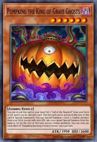 Pumpking the King of Grave Ghosts · EN001