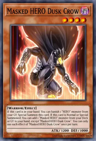 Masked HERO Dusk Crow · EN014
