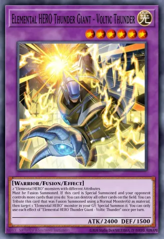 Elemental HERO Thunder Giant - Voltic Thunder · EN029