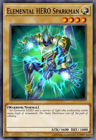 Elemental HERO Sparkman · ENS01