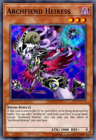 Archfiend Heiress · EN066