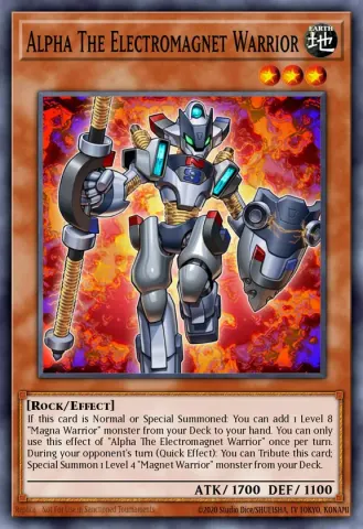 Alpha The Electromagnet Warrior · EN001