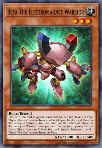 Beta The Electromagnet Warrior · EN002