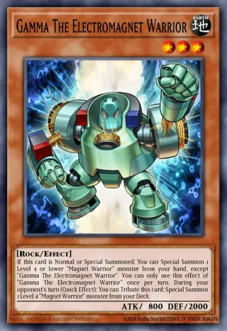 Gamma The Electromagnet Warrior · EN003