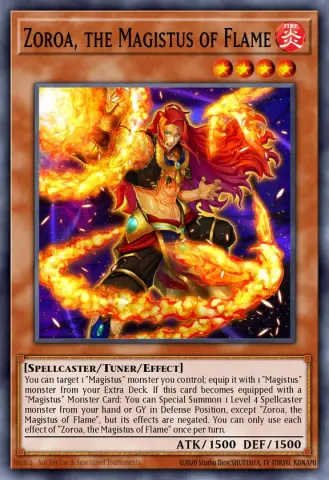 Zoroa, the Magistus of Flame · EN002