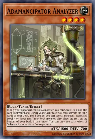 Adamancipator Analyzer · EN003