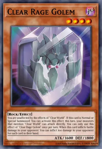 Clear Rage Golem · EN038