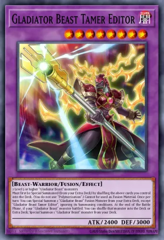 Gladiator Beast Tamer Editor · EN086