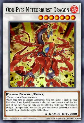 Odd-Eyes Meteorburst Dragon · EN023