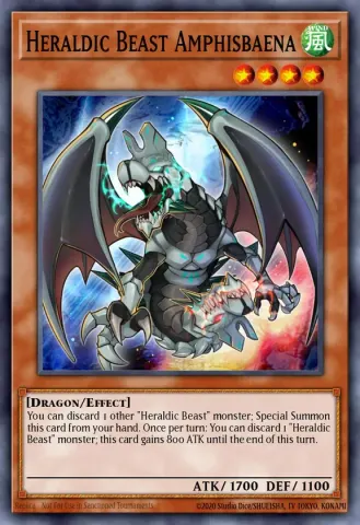 Heraldic Beast Amphisbaena · EN003