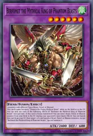 Berfomet the Mythical King of Phantom Beasts · EN032