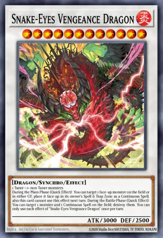 Snake-Eyes Vengeance Dragon · EN040