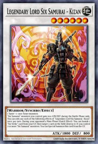 Legendary Lord Six Samurai - Kizan · EN042