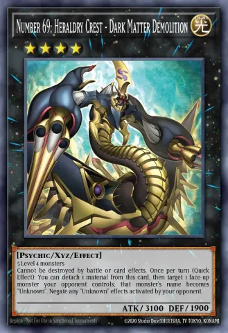 Number 69: Heraldry Crest - Dark Matter Demolition · EN046