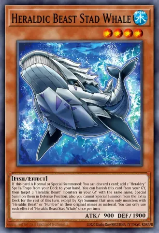 Heraldic Beast Stad Whale · EN010
