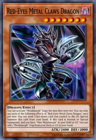 Red-Eyes Metal Claws Dragon · EN025