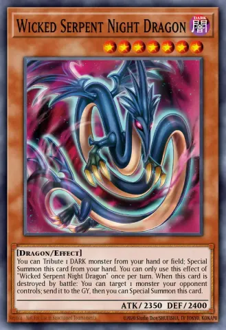 Wicked Serpent Night Dragon · EN031