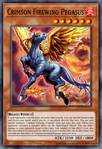 Crimson Firewing Pegasus · EN032