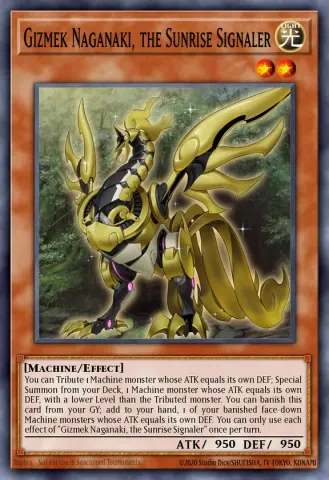 Gizmek Naganaki, the Sunrise Signaler · EN037