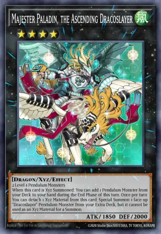 Majester Paladin, the Ascending Dracoslayer · EN050