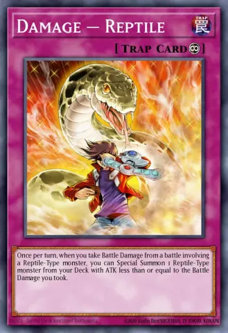 Damage = Reptile · EN058