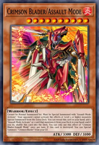 Crimson Blader/Assault Mode · EN008