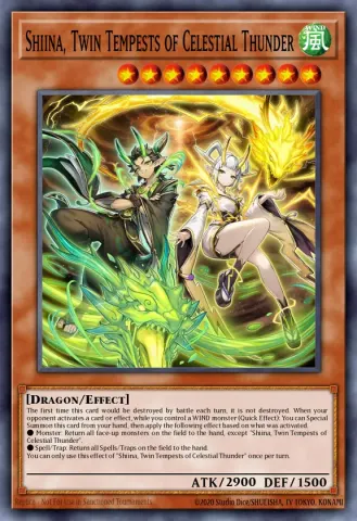 Shiina, Twin Tempests of Celestial Thunder · EN027