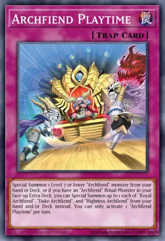 Archfiend Playtime · EN073
