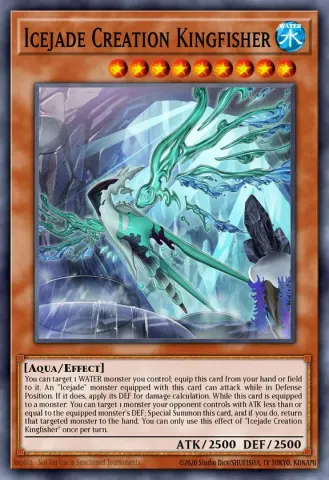 Icejade Creation Kingfisher · EN008