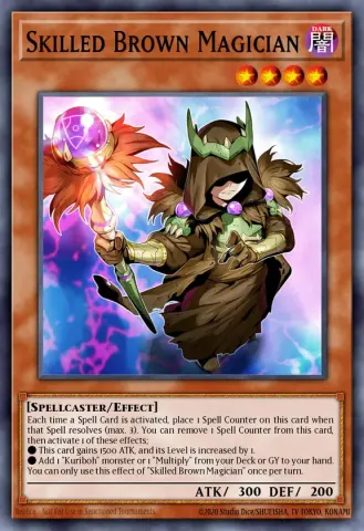 Skilled Brown Magician · EN024
