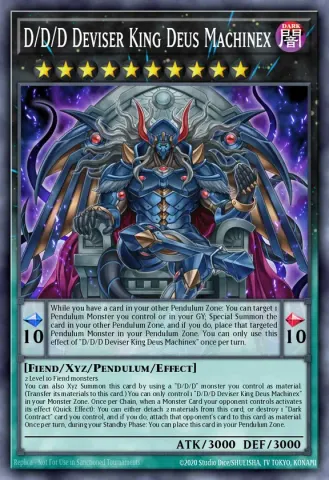 D/D/D Deviser King Deus Machinex · EN044