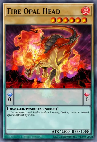 Fire Opal Head · EN092