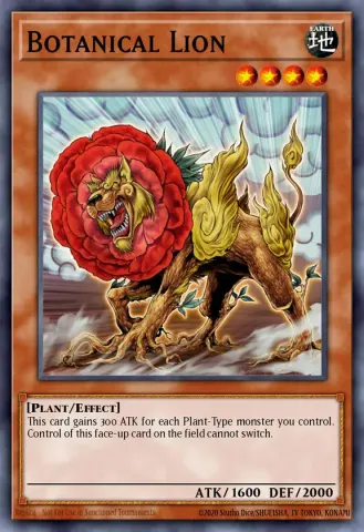 Botanical Lion · EN074