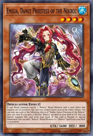 Emilia, Dance Priestess of the Nekroz · EN025