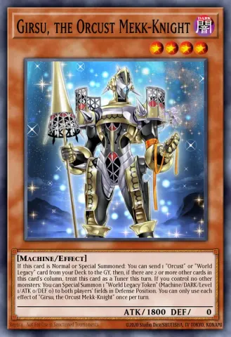 Girsu, the Orcust Mekk-Knight · EN024