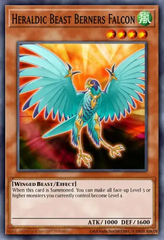 Heraldic Beast Berners Falcon · EN115