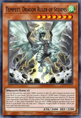Tempest, Dragon Ruler of Storms · EN011
