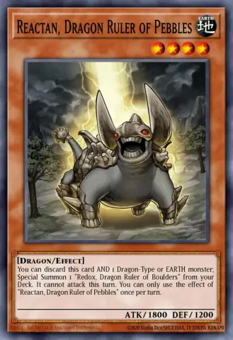 Reactan, Dragon Ruler of Pebbles · EN254