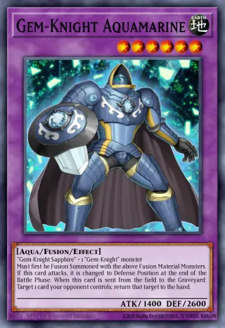 Gem-Knight Aquamarine · EN137