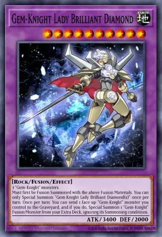 Gem-Knight Lady Brilliant Diamond · EN145