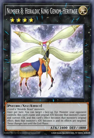 Number 8: Heraldic King Genom-Heritage · EN152