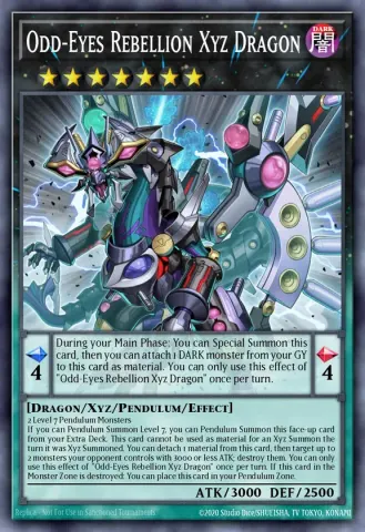 Odd-Eyes Rebellion Xyz Dragon · EN005