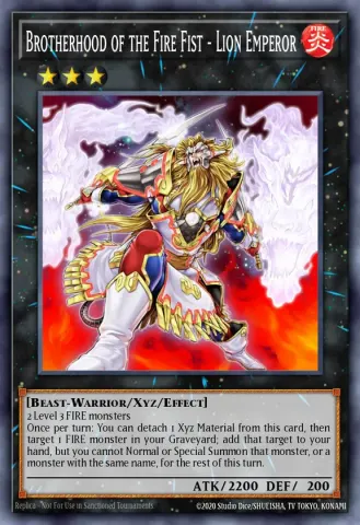Brotherhood of the Fire Fist - Lion Emperor · EN099