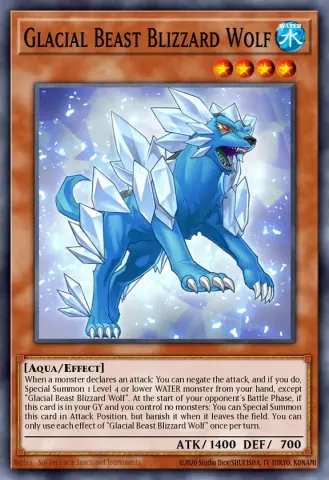 Glacial Beast Blizzard Wolf · EN031