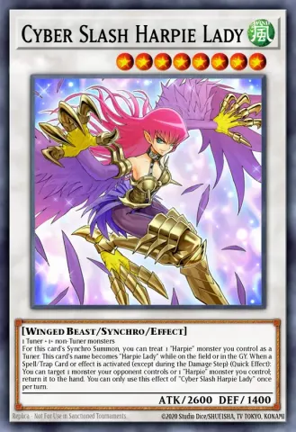 Cyber Slash Harpie Lady · EN010