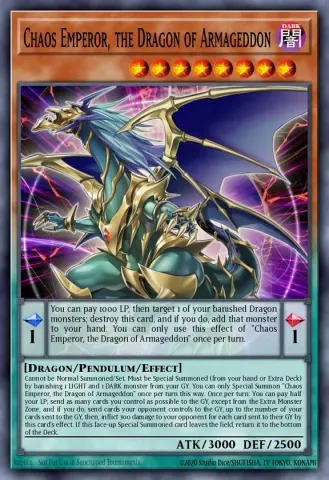 Chaos Emperor, the Dragon of Armageddon · EN026