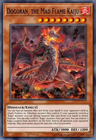 Dogoran, the Mad Flame Kaiju · EN014